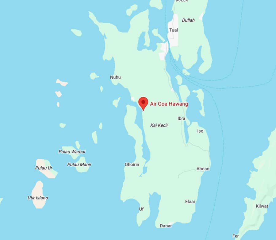 Air Goa Hawang map placeholder